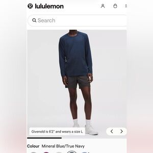 NWT Lululemon Metal Vent Tech Long-Sleeve Shirt